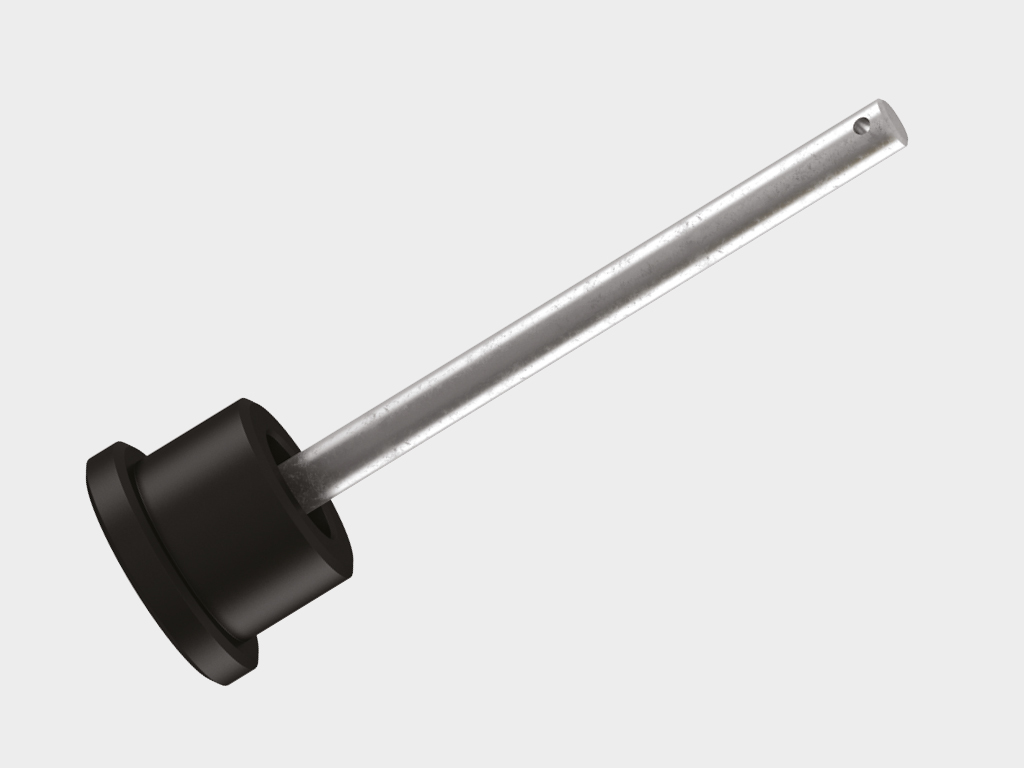 A low noise level during operation is ensured by a PVC-coated roller and an aluminum guide.